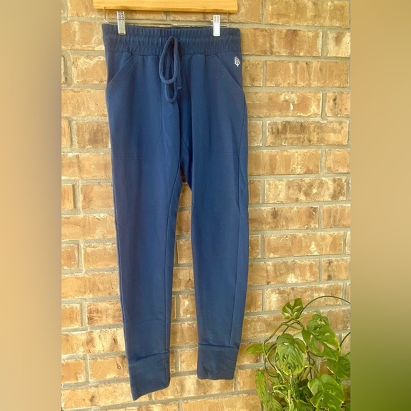 Free People Movement Sunny Skinny Sweatpants Joggers, Blue, Size XS - Picture 5 of 8